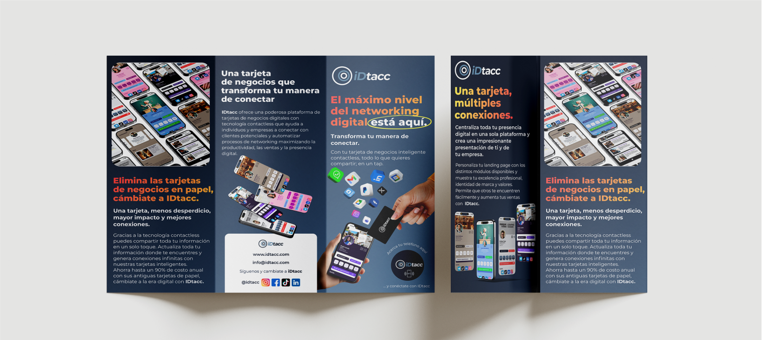 Tarjetas de presentación ABCD Emprendes