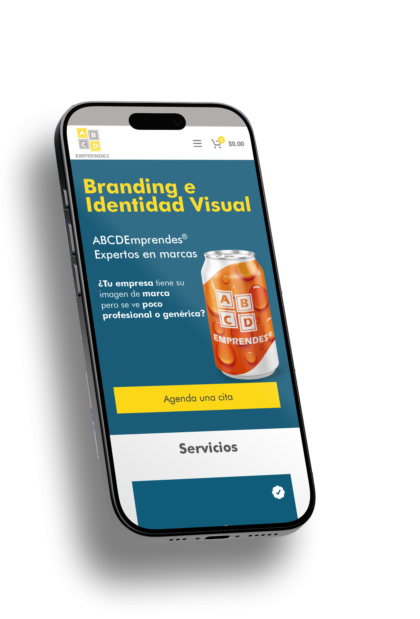 Mobile mockup